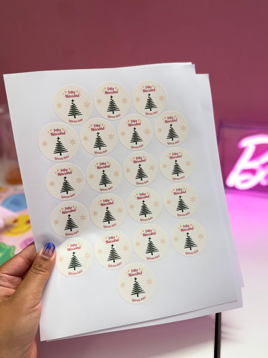 Stickers Circular o Cuadrado