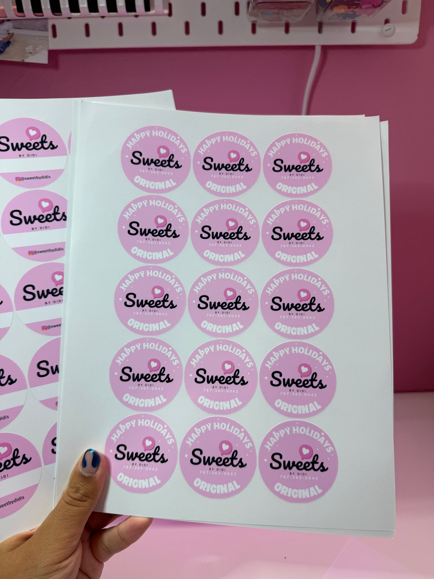 Stickers Circular o Cuadrado